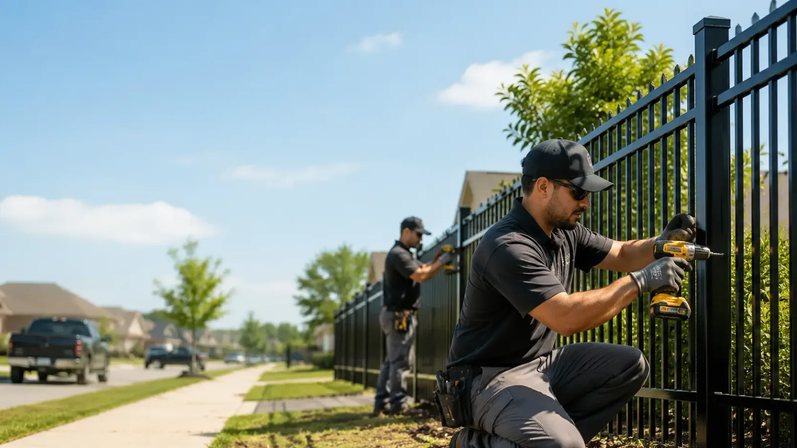 Metal Fence Installation in Cobb Island, MD